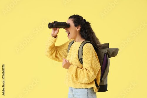 Surprised female African-Am...