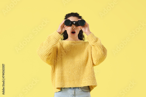 Shocked young African-Ameri...