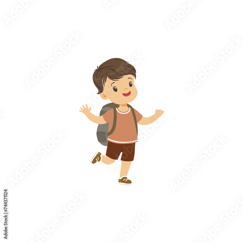 world scout day boy scout pose activity