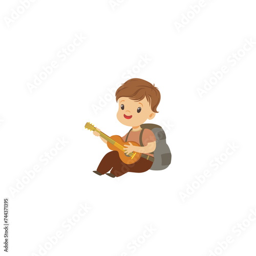world scout day boy scout pose activity