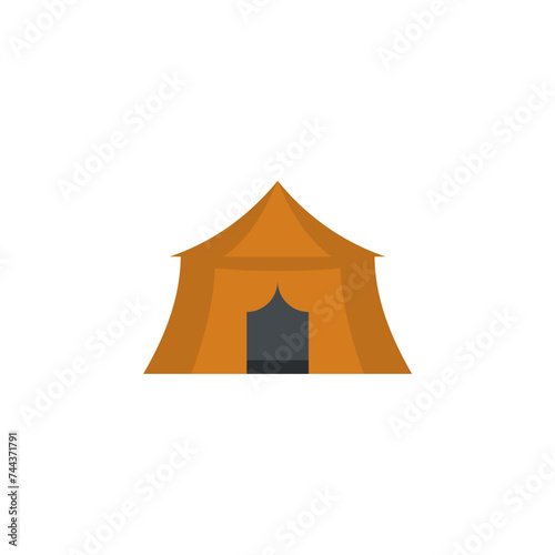 vector set of scout day camping tents scout