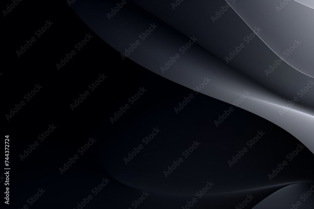 abstract, simple and modern wavy lines on dark gray and black background abstract, simple and modern wavy lines on dark gray and black background