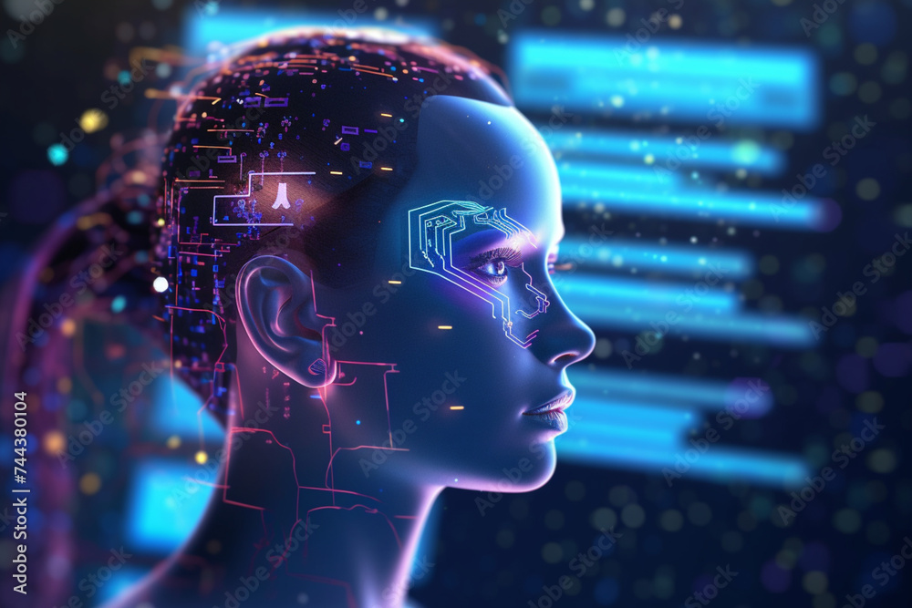 ai chatbot - artificial intelligence digital concept ai chatbot - artificial intelligence digital concept