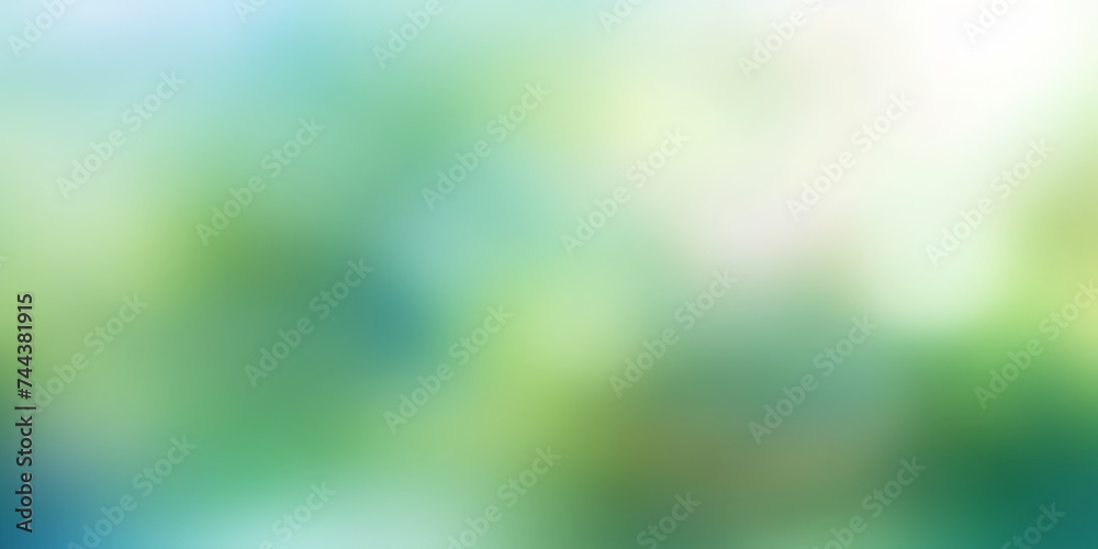 green blur background, blur Spring background, green bokeh defocused, banner poster design