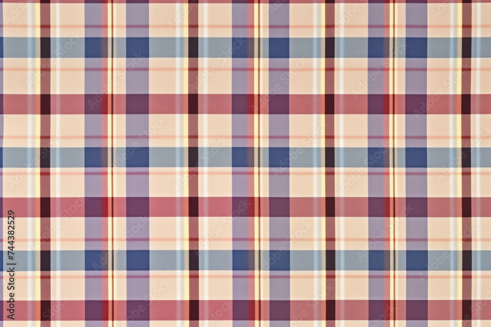 Colorful Grid Pattern Fabric Texture Background Image Colorful Grid Pattern Fabric Texture Background Image