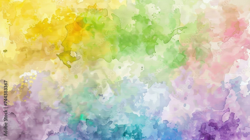 abstract watercolor background, artistic painting in watercolor, colorful watercolor texture