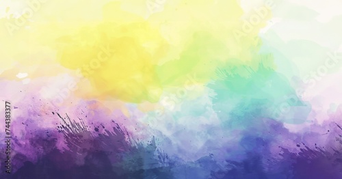 abstract watercolor background, artistic painting in watercolor, colorful watercolor texture