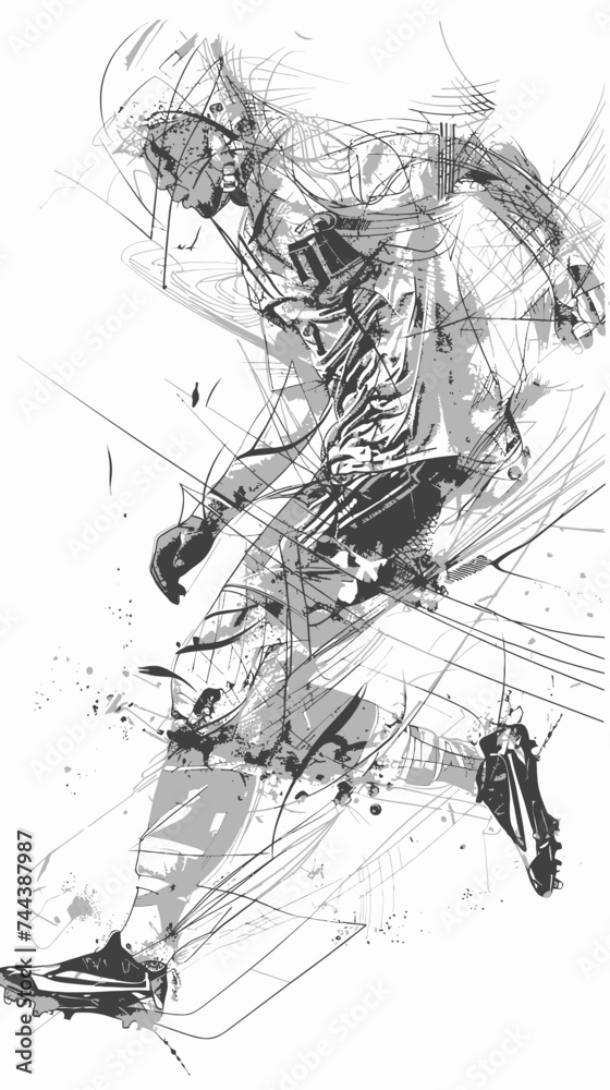 Obraz premium Smoke Abstract Sports balls