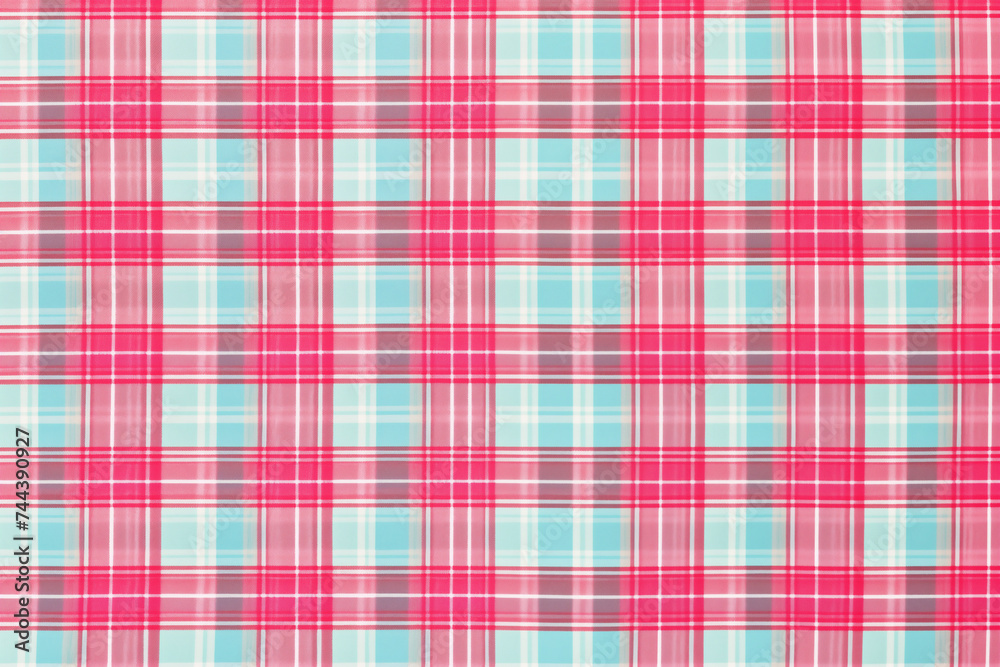 Colorful Grid Pattern Fabric Texture Background Image Colorful Grid Pattern Fabric Texture Background Image