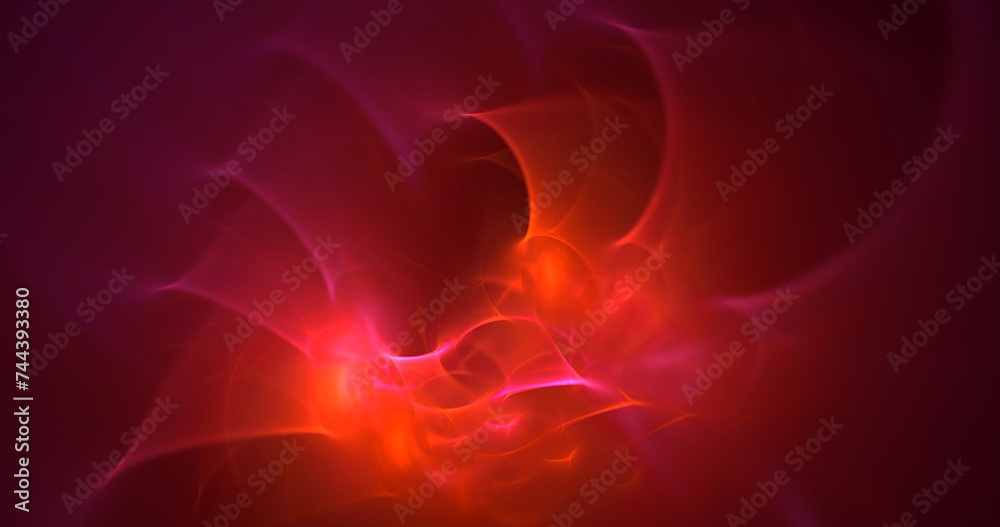 3D manual rendering abstract technology fractal background. Its not AI Generatd illustration.