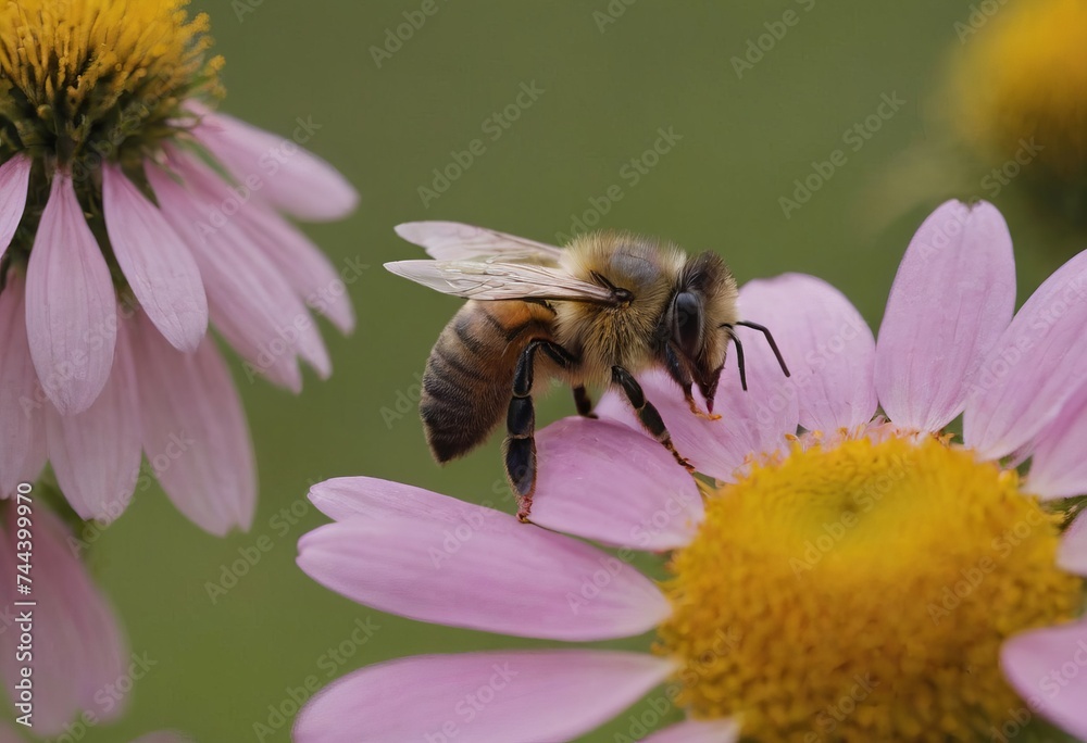 Wasp on a flower. Macro photo. Wasp close-up. Chamomile. White petals texture. Yellow pistil and stamens. Drawing on the body of a wasp. The wasp pollinates the flower. Background - chamomile. Wasp on a flower. Macro photo. Wasp close-up. Chamomile. White petals texture. Yellow pistil and stamens. Drawing on the body of a wasp. The wasp pollinates the flower. Background - chamomile.