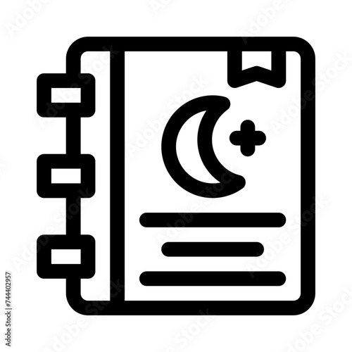 Quran line icon