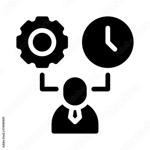 discipline glyph icon