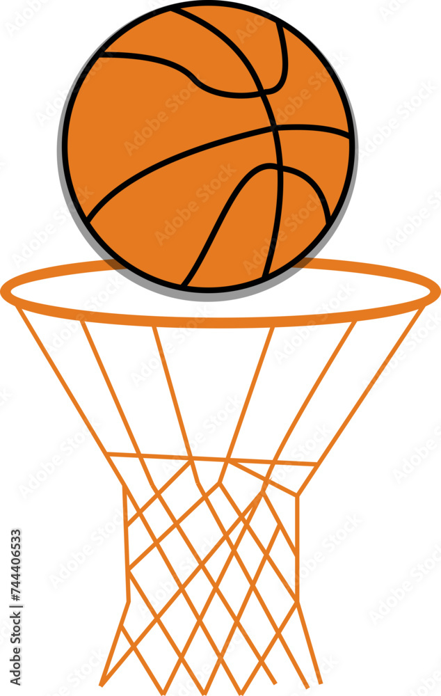 Basketball Sport Icon 
