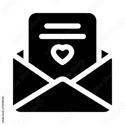 email glyph icon