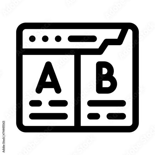 ab line icon