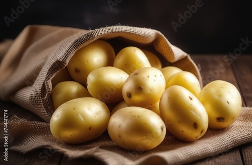 potatoes in a bag
