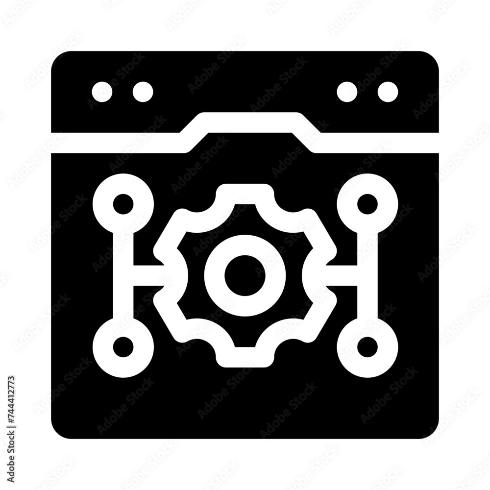 api glyph icon api glyph icon