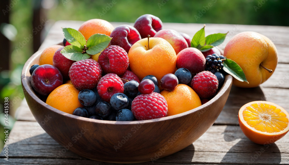 bowl of fruit bowl of fruit