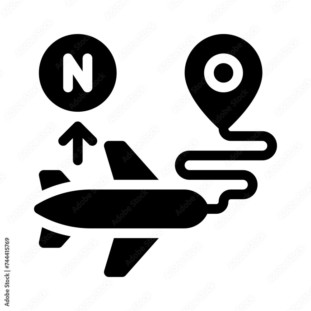 route glyph icon route glyph icon