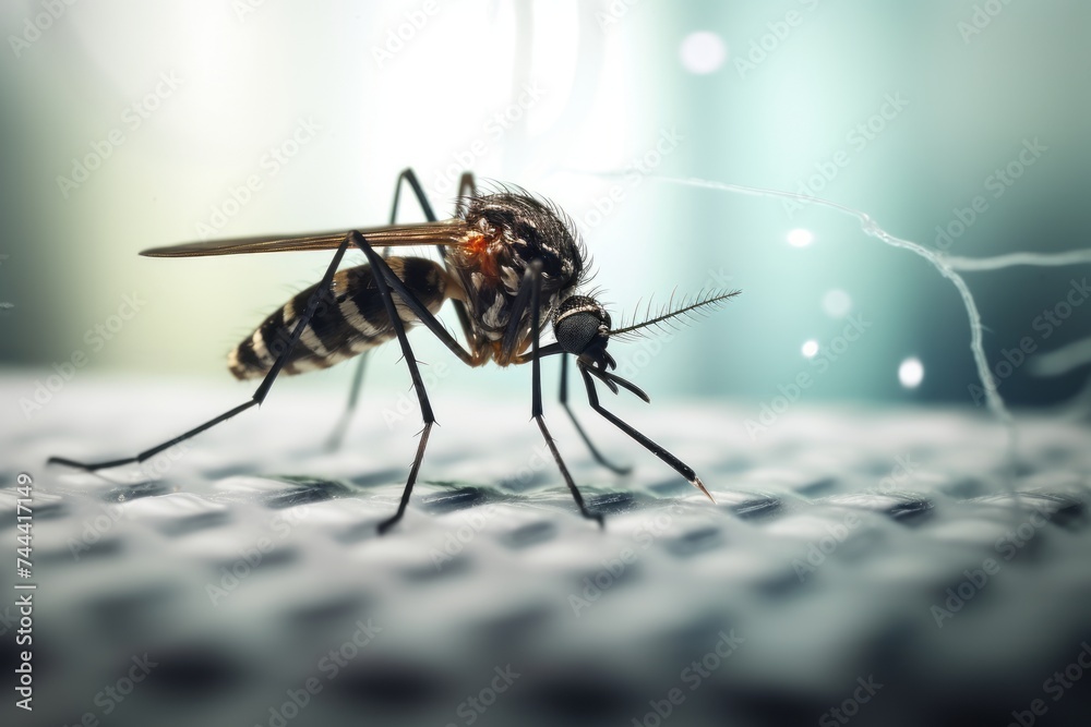 Anopheles sp. is a species of mosquito in the order Diptera