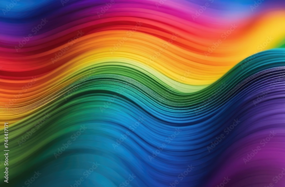 background with wavy lines in rainbow colors background with wavy lines in rainbow colors