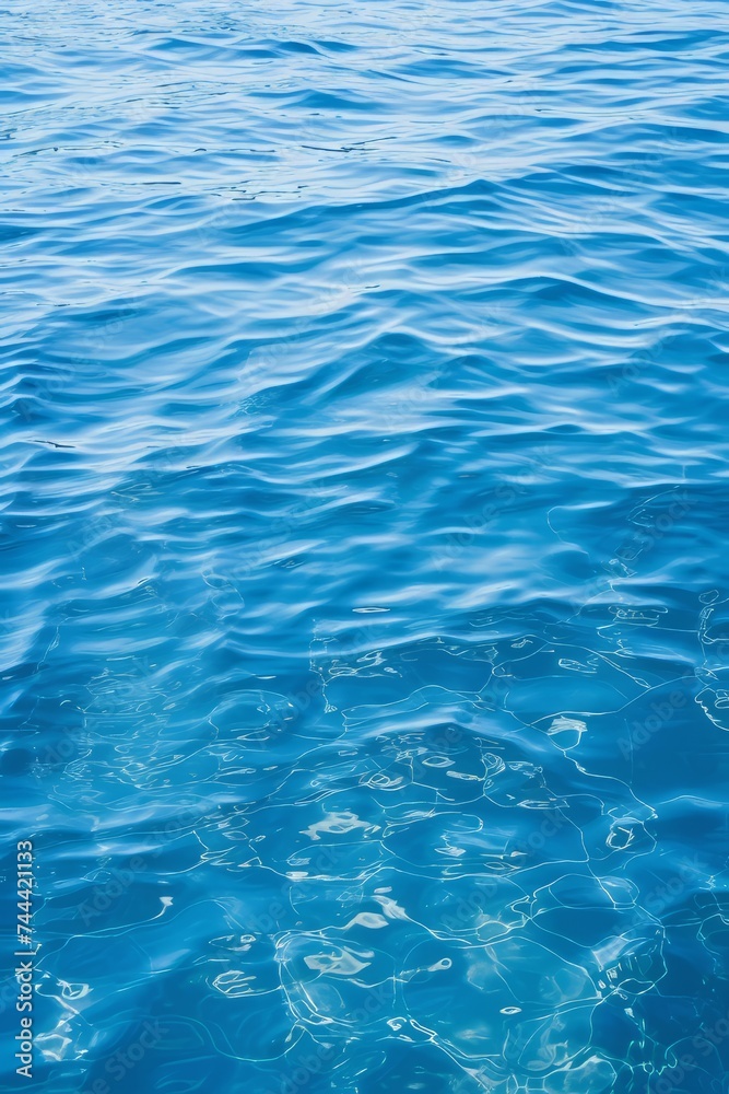 Calm Blue Ocean Waters