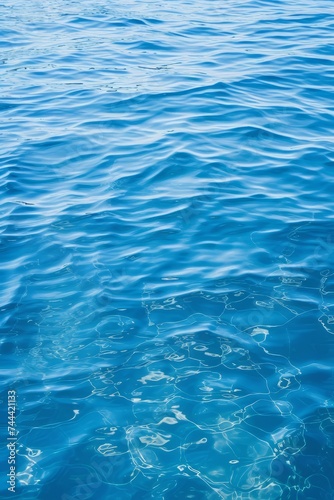 Calm Blue Ocean Waters © Professional Art
