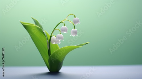 Beautiful lily of the valley flower on white background Tilt-shift lens 24 mm f/1.8D --chaos 20 --ar 16:9 --v 5.2 Job ID: 2ab83b33-ab6e-4abc-aae5-2dde8cf4735a