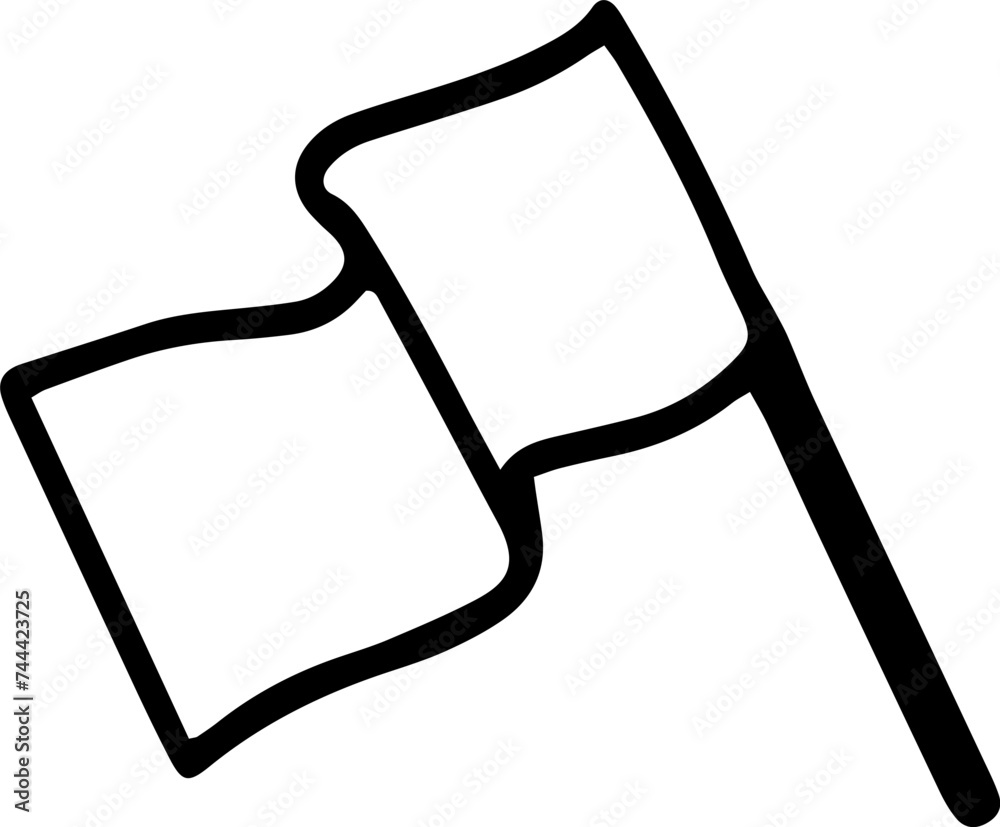 illustration of flag illustration of flag