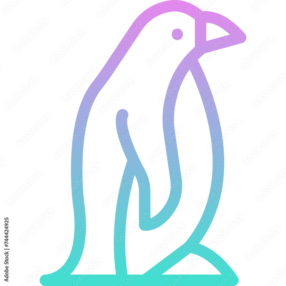 Obraz premium Penguins icon