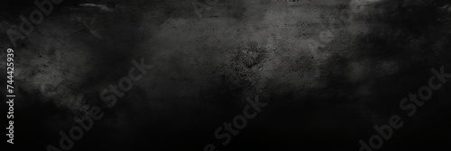 dark black gray Old wall texture cement concrete background, black white gradient color grunge, grainy rought wall ,banner poster design
