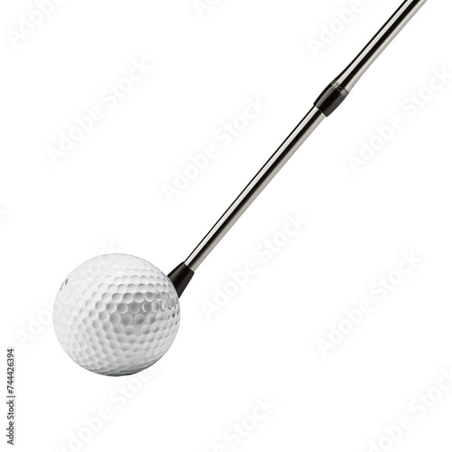 Golf stuff isolated on transparent background