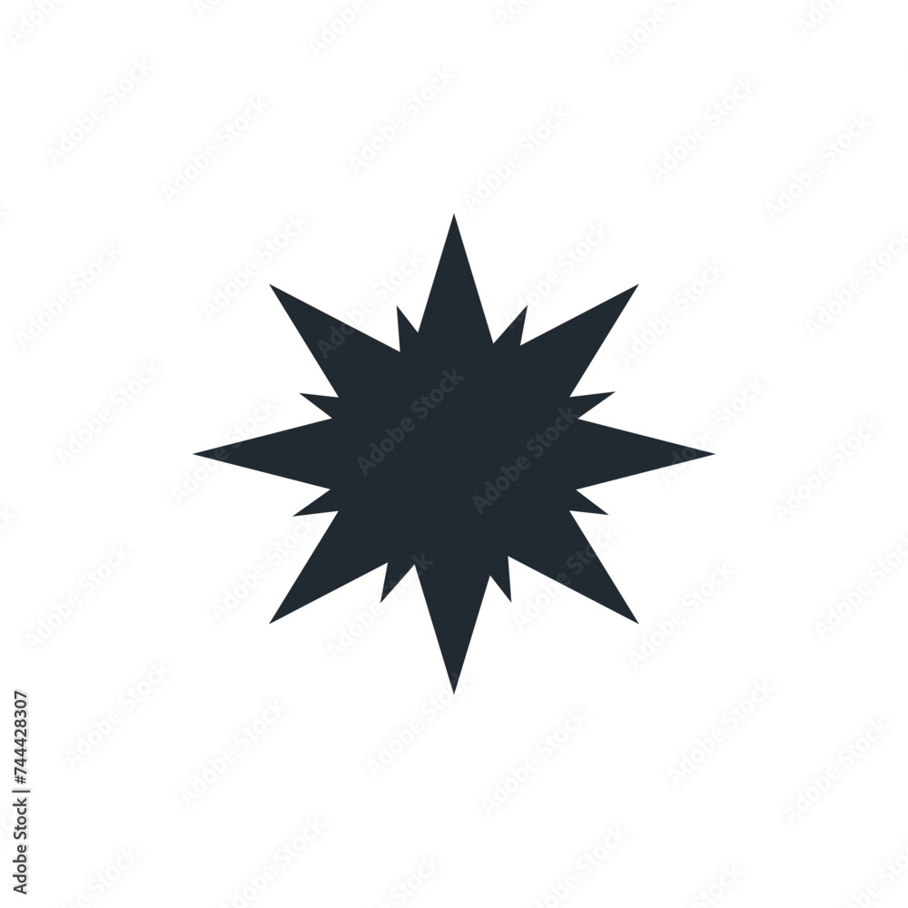 icon star abstract illustrator design template icon star abstract illustrator design template