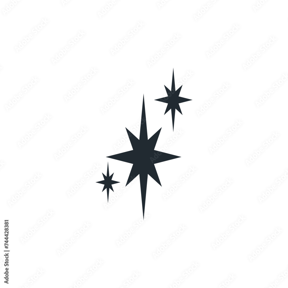 icon star abstract illustrator design template icon star abstract illustrator design template