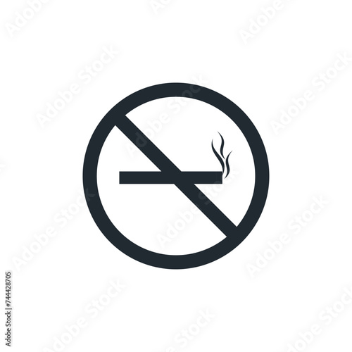 icon no smoking