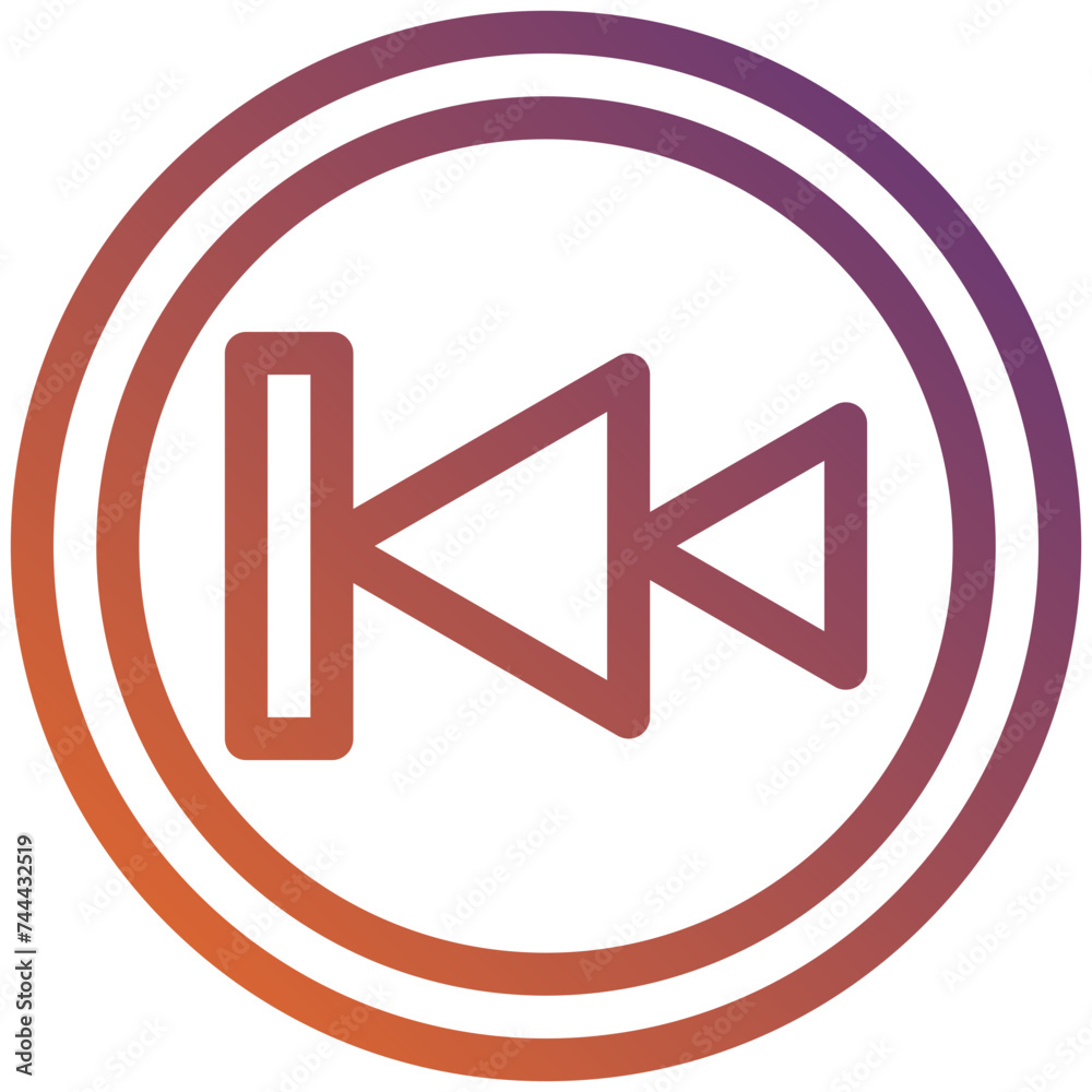 Backward icon