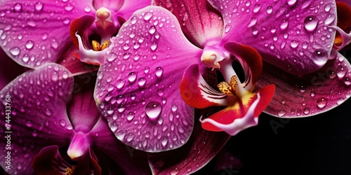 Orchid, enchanting in nature-closeups