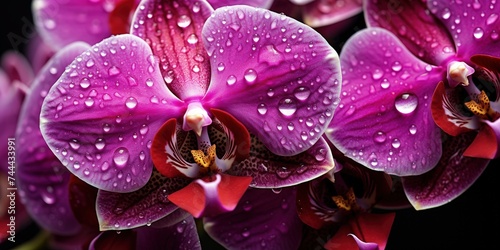 Orchid, enchanting in nature-closeups