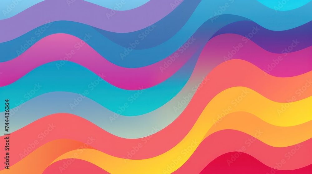 rainboow colorful 70s hippie retro wave curve dynamic line groovy abstract. rainboow colorful 70s hippie retro wave curve dynamic line groovy abstract.