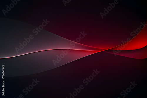 Fluid abstract background with colorful gradient. Abstract dark red wave illustration of modern movement.