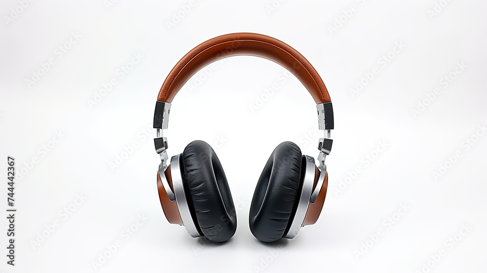 Headphones isolated on pure white background Headphones isolated on pure white background