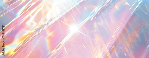 Iridescent Waves in Pastel Colors Abstract Background
