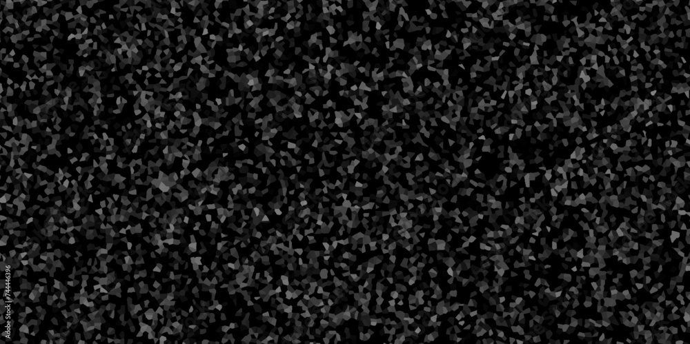 Fototapeta premium Wall terrazzo texture gray, white and block of stone granite black, white background. Back flat subway concrete stone table floor concept. Rock backdrop textured illustration background.