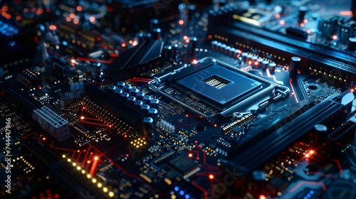 Sapphire cloud of connectivity dominates the motherboards skyline