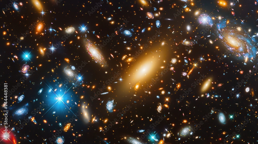 Cosmic art meets science fiction in this captivating wallpaper Cosmic art meets science fiction in this captivating wallpaper