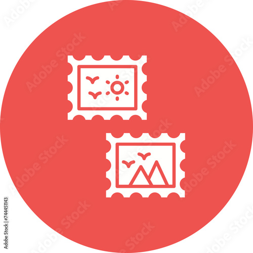 Stamp collecting Icon