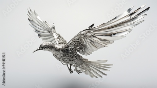 eagle in flight sculpture  © SadiGrapher