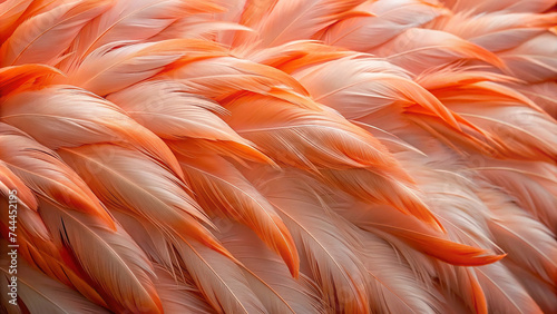 feather, flamingo, background,