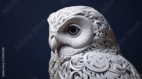 royal owl sculpture 